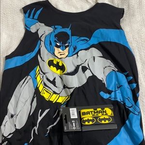 Batman top NWOT with armbands NWT